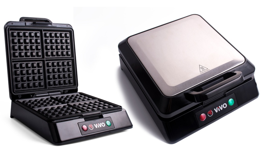 Image 8: Professional 4-Slice Waffle Maker