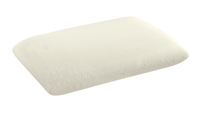 Image 4: 1, 2 o 4 guanciali in Memory Foam con rivestimento Aloe Vera Soff.Im