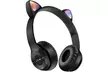 Auriculares Inalámbricos con Orejas de Gato; Cancelación de Ruido, LED, Recargables - Second Medium