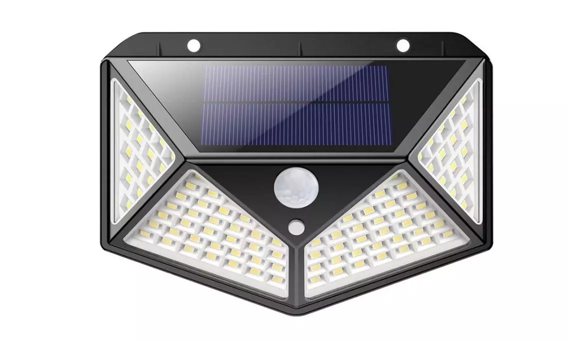 1x, 2x oder 4x Outdoor-LED-Solarlampe mit Bewegungssensor