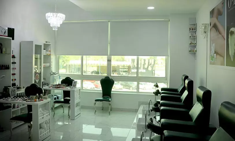 Classic or Gelish Manicure & Pedicure or Full Set Hand Acrylic