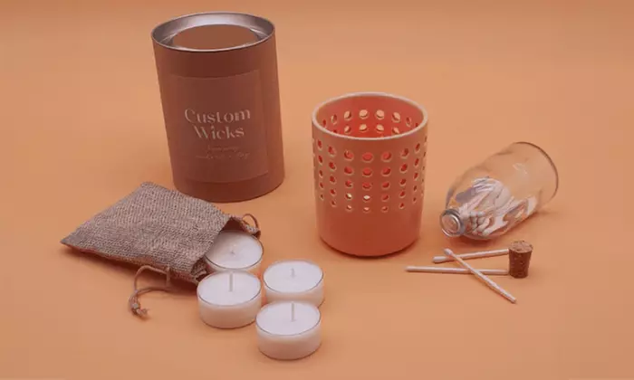 Choice of Personalised Candles Bundles for Fragrance from Custom Wicks