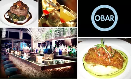 $25 for Prix Fixe Three-Course Dinner and Wine Pairing at O-Bar Restaurant and Lounge ($54 Value) - Primary Image