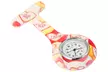 Montre d'infirmière silicone Adrina de Silkon avec affichage du pouls - Second Medium