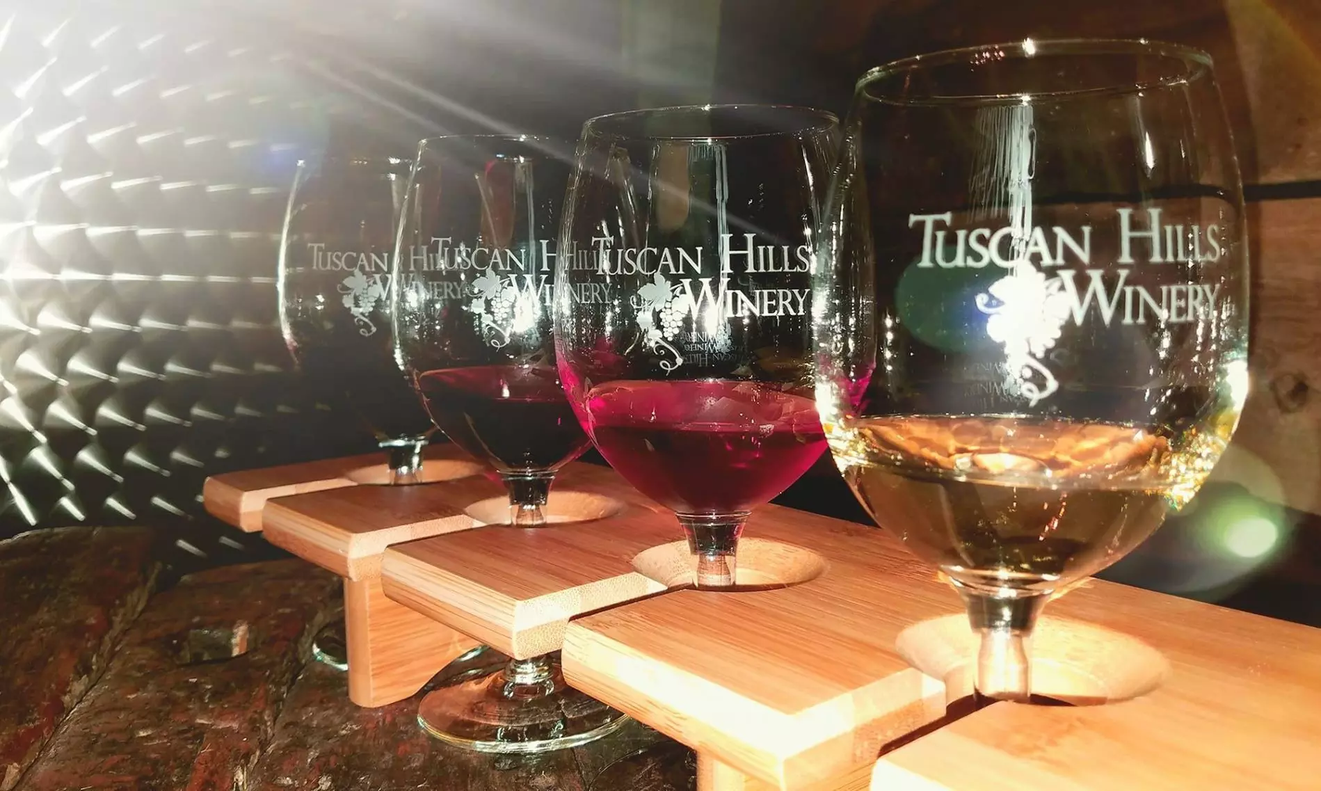 Wine Tasting for Two or Four with Glasses, Monday to Sunday