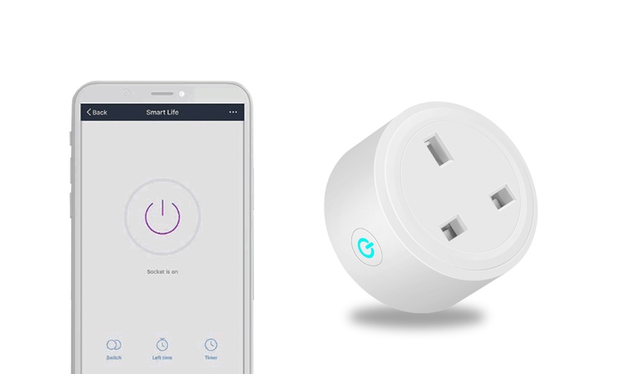 Image 1: Smart Home Mini App Control Plug