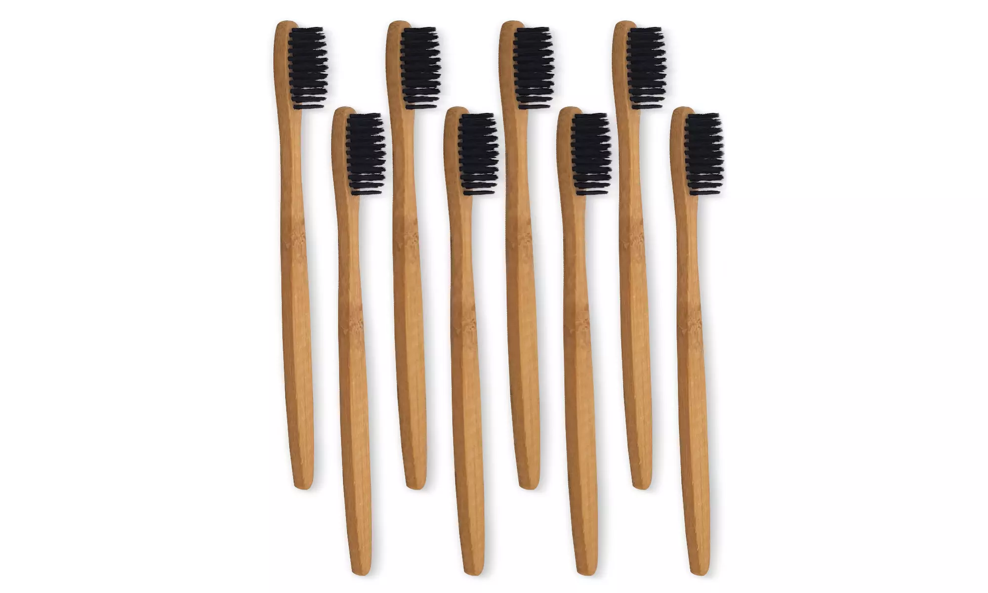 1, 2, 3, 4 ou 5 lots de 2 brosses à dent naturelle en bambou écologique et biodégradable - Image 7