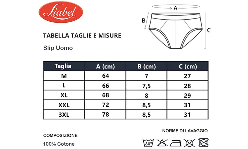 Image 4: Set da 3 o 6 boxer o slip da uomo