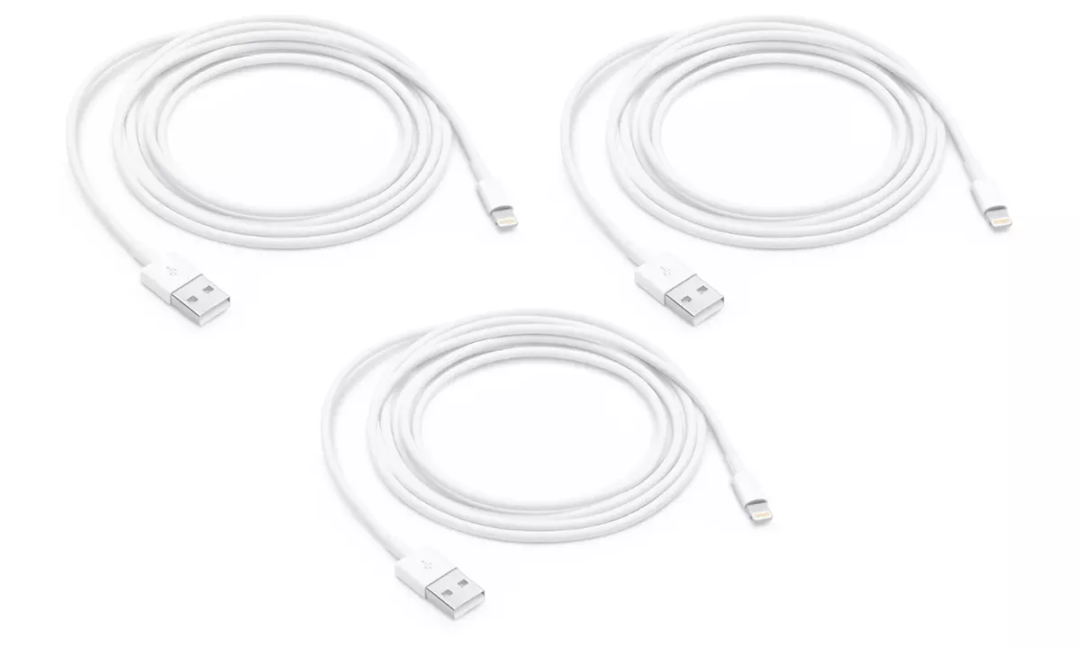 1, 2 ou 3 câbles de charge compatibles iPhone®, Lightning® et USB, longueur au choix - Image 5