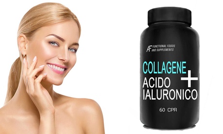 Fino a 720 capsule di collagene con acido ialuronico anti invecchiamento A.I.F. con spedizione gratuita