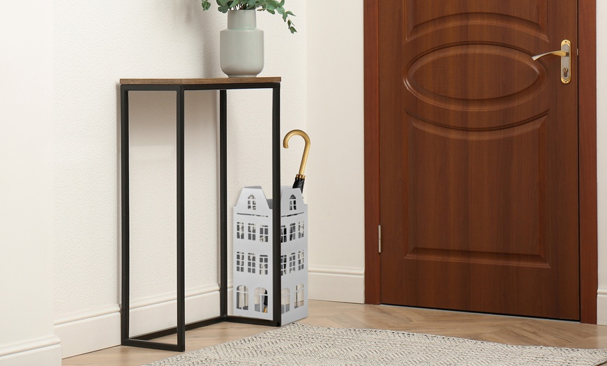 Image 18: Portaombrello in metallo moderno