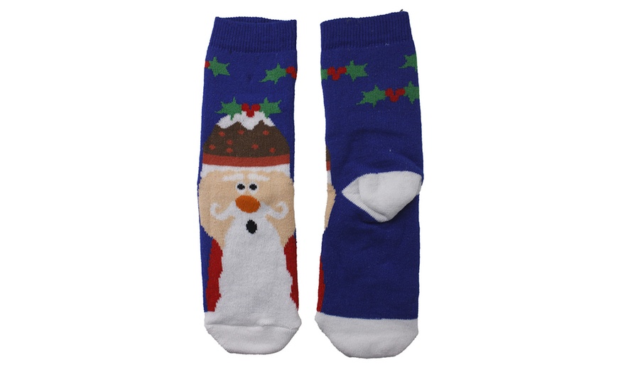 Image 12: 6 ou 12 paires de chaussettes de Noël