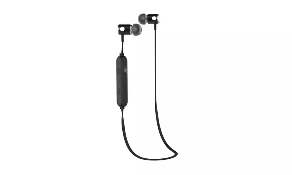 iPop Embrace Wireless Bluetooth 4.2 Magnetic In-Ear Headphones with Case - Second Medium