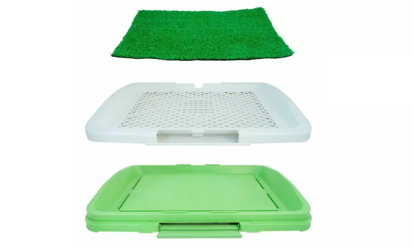 Toilette avec tapis d'intérieur pour chien, entrainement à l'hygiène - Image 4