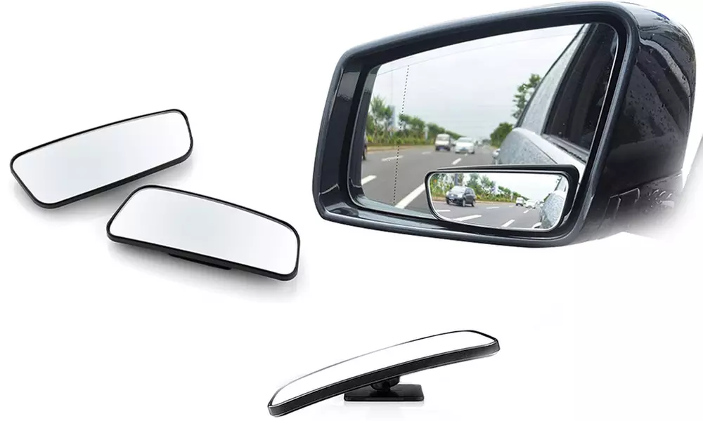 Paire de miroirs d'angle mort rotatifs pour voiture