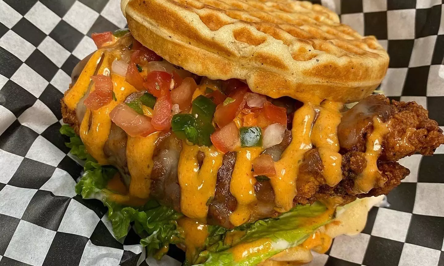 $10 for $20 at Waffles R Wild Bar & Grill (Up to 50% Off) - Primary Image