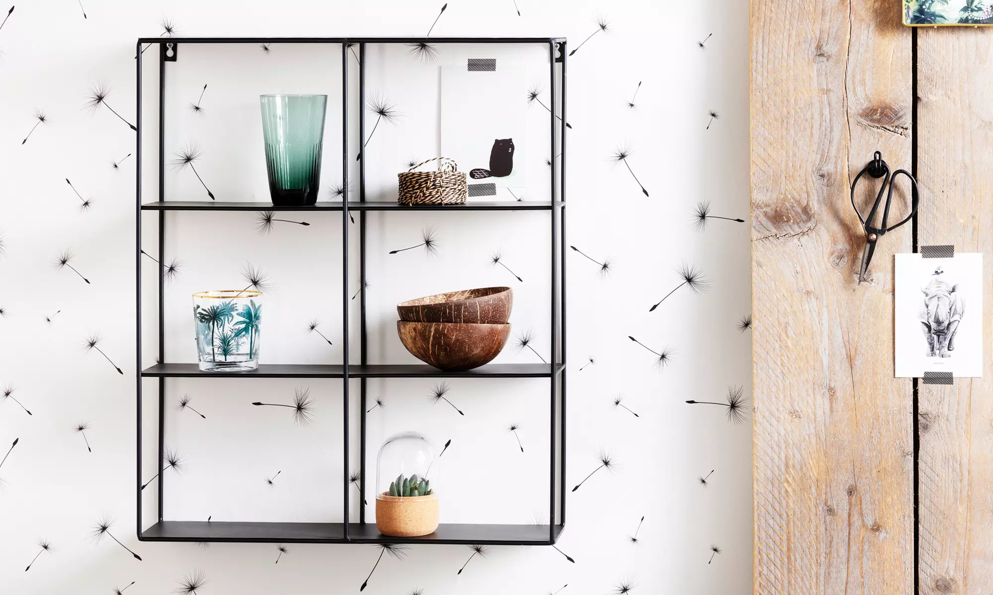 Étagère murale Sevilla en métal de Lifa Living - Primary Image