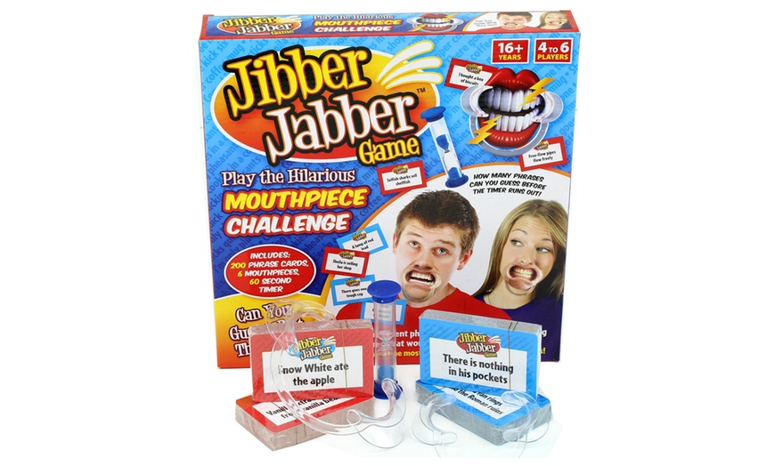 Image 1: One, Two or Four Jibber Jabber Party Games