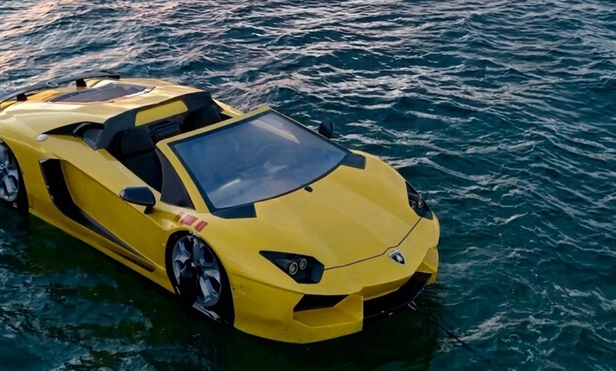 Image 2: JetCar Adventure & Scenic Boat Tour in Miami