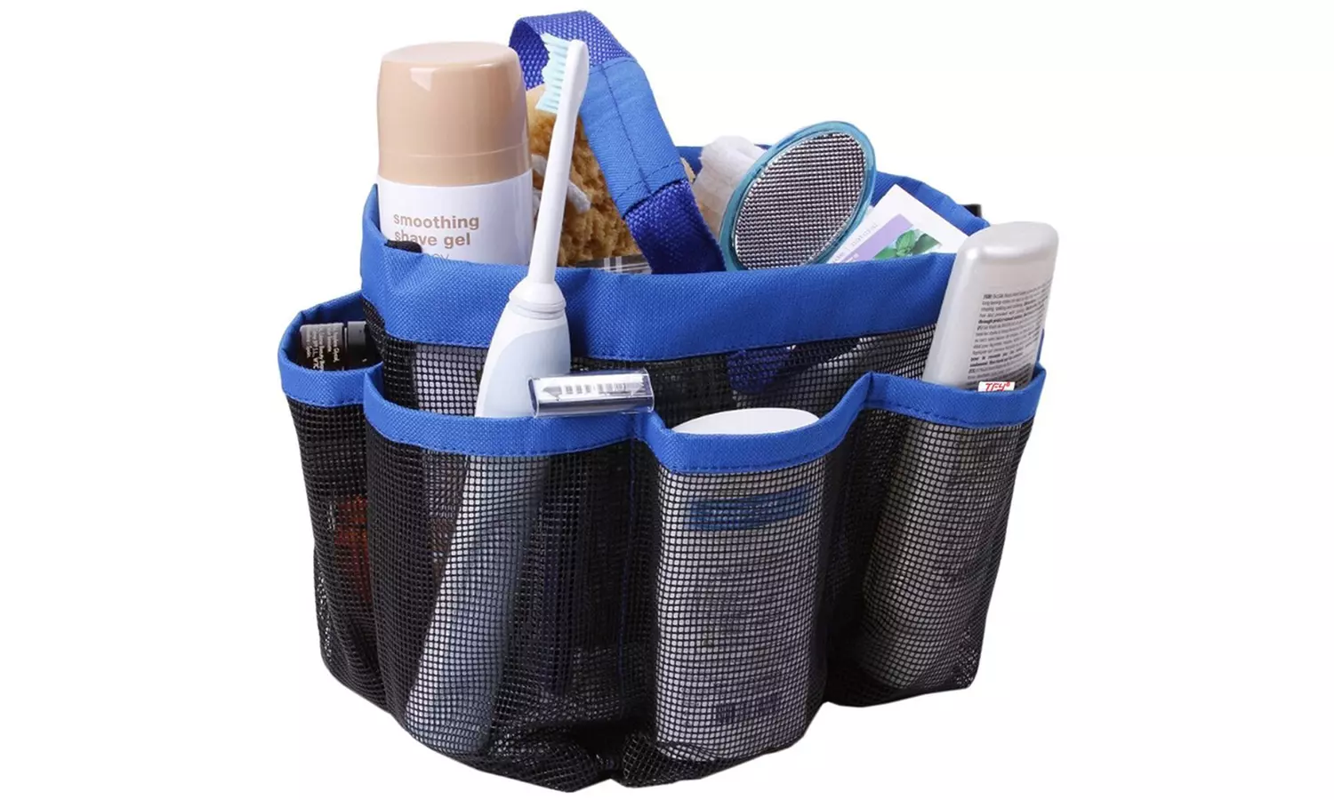 1 ou 2 paniers de douche organisateurs en tissu maillé - Primary Image