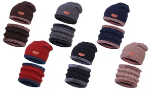 CC CHIC UNISEX FLEECE BEANIE and SCARF SET