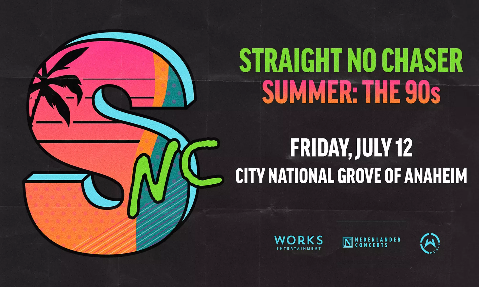 Straight No Chaser Summer: The 90's Tour at City National Grove of Anaheim on July 12 at 8 p.m. - Primary Image