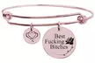 Fun Sayings Bangle by Pink Box - Second Medium