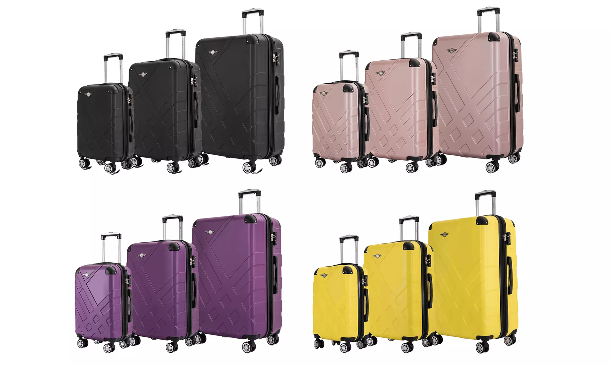 Rivolite Paris Hardside Spinner Luggage Set (3-Piece) - Primary Image