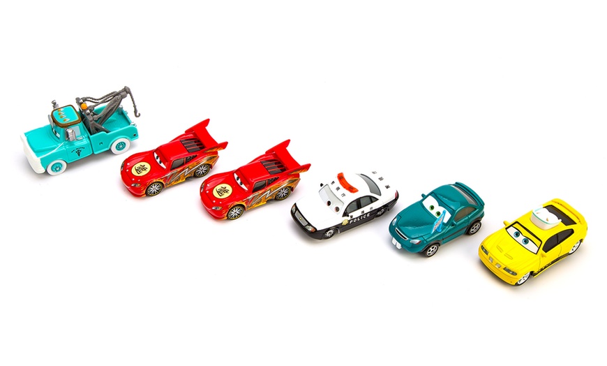 Image 2: Six Disney-Pixar Cars Toons Toys