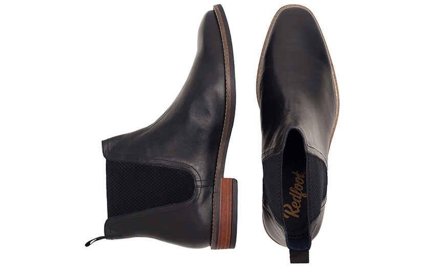 Image 14: Men's Square Toe Chelsea Boot