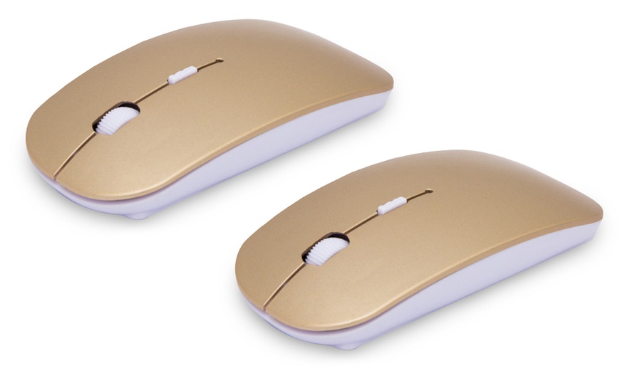 Image 8: Coloured Wireless Mouse