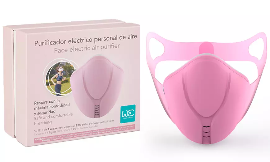 Image 15: Mondmasker met elektrische luchtreiniger
