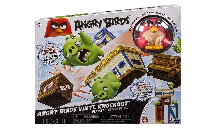 Image 3: Angry Birds Vinyl Knockout Set