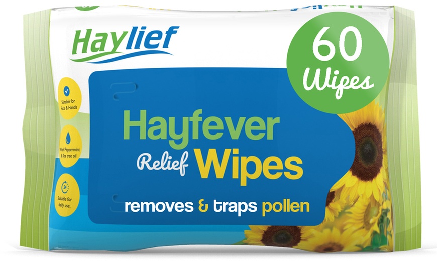 Image 4: Haylief Hayfever Relief Wipes