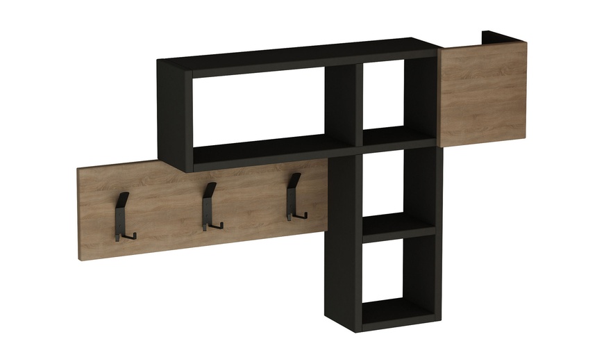 Image 4: Wall-Mountable Hallway Coat Rack