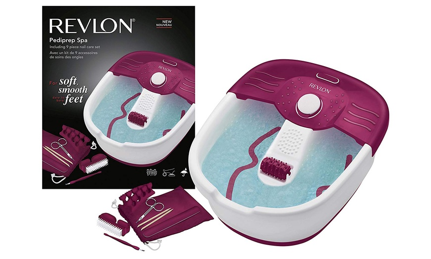 Image 1: Foot Spa and Pedicure Set