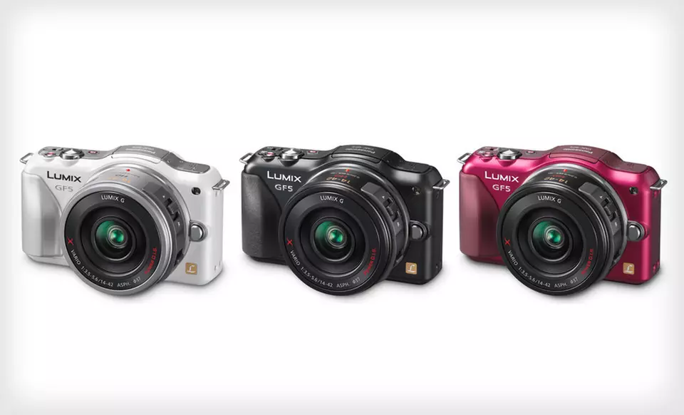 $399 for Panasonic GF5X Camera with Power Zoom Lens Kit ($749.99 List Price). 3 Color Choices. Free Shipping & Returns. - Primary Image