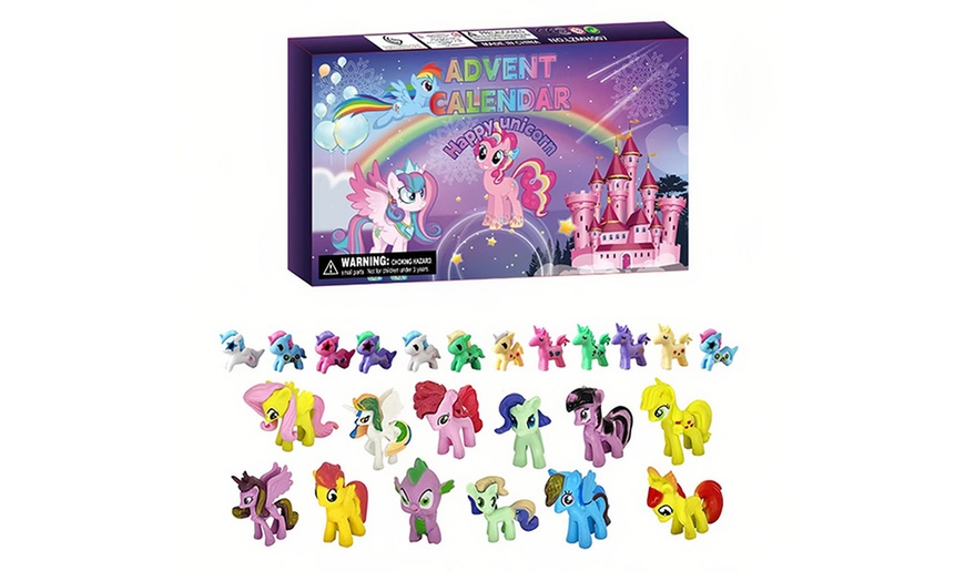 Image 2: Happy Unicorn Christmas Advent Calendar