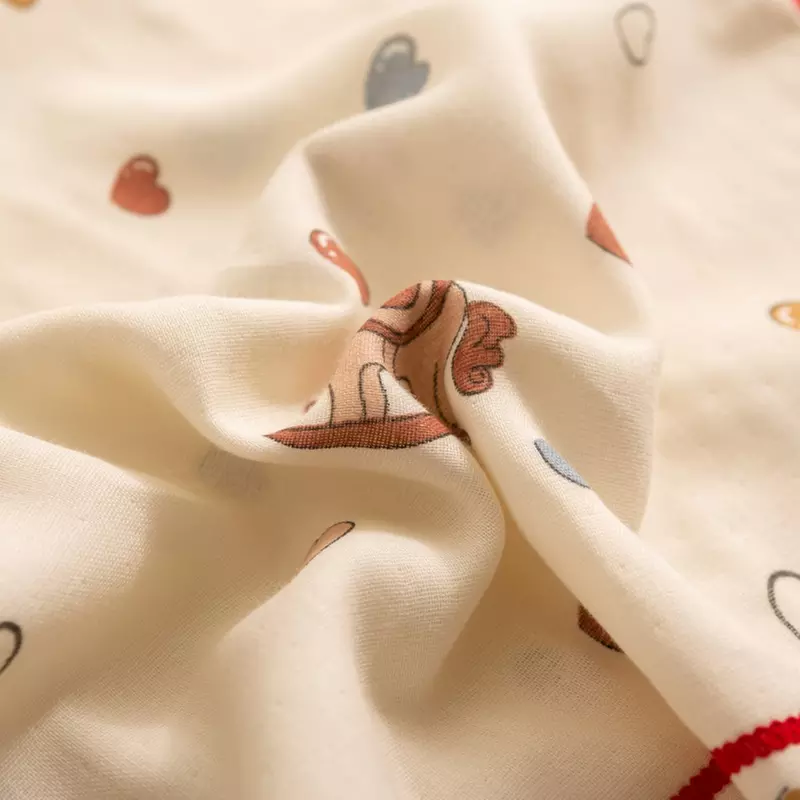 Breathable Pure Cotton Kids Pillowcase Pair