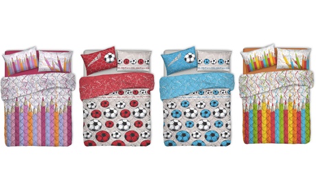 Trapuntino per letto singolo Co.Ingros.Tex, disponibile in 4 fantasie