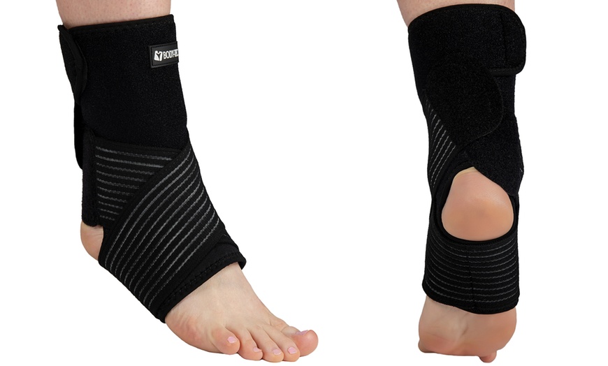 Image 1: One or Two Professional Series Ankle Support with Dual Straps