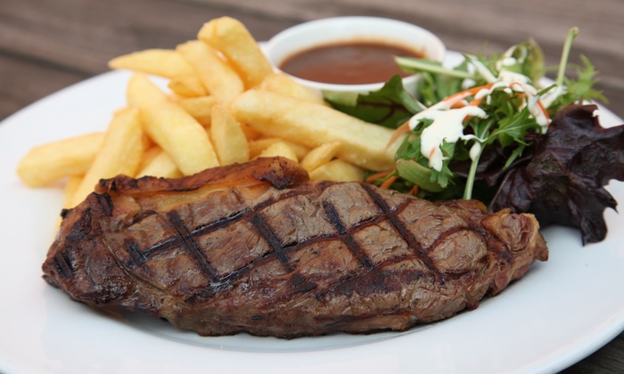 Steak Dinner with Desserts - District 5 Bistro | Groupon