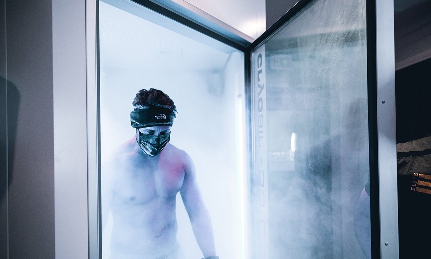 Experience cryotherapy, vibration, and compression therapy sessions