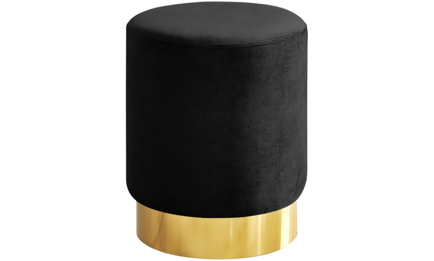 Image 17: Pouf con design a cilindro