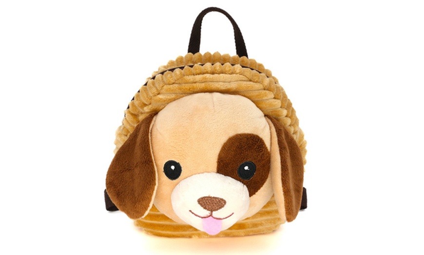 Image 7: Animal-Themed Backpack with Detachable Tether