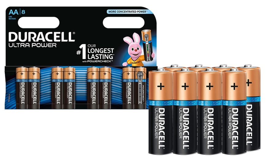 Image 4: 1 à 5 lots de 8 piles Duracell, modèle AA et/ou AAA au choix