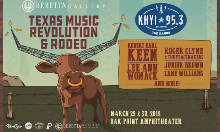 KHYI Presents Texas Music Revolution and Rodeo (March 29–30) - Primary Image