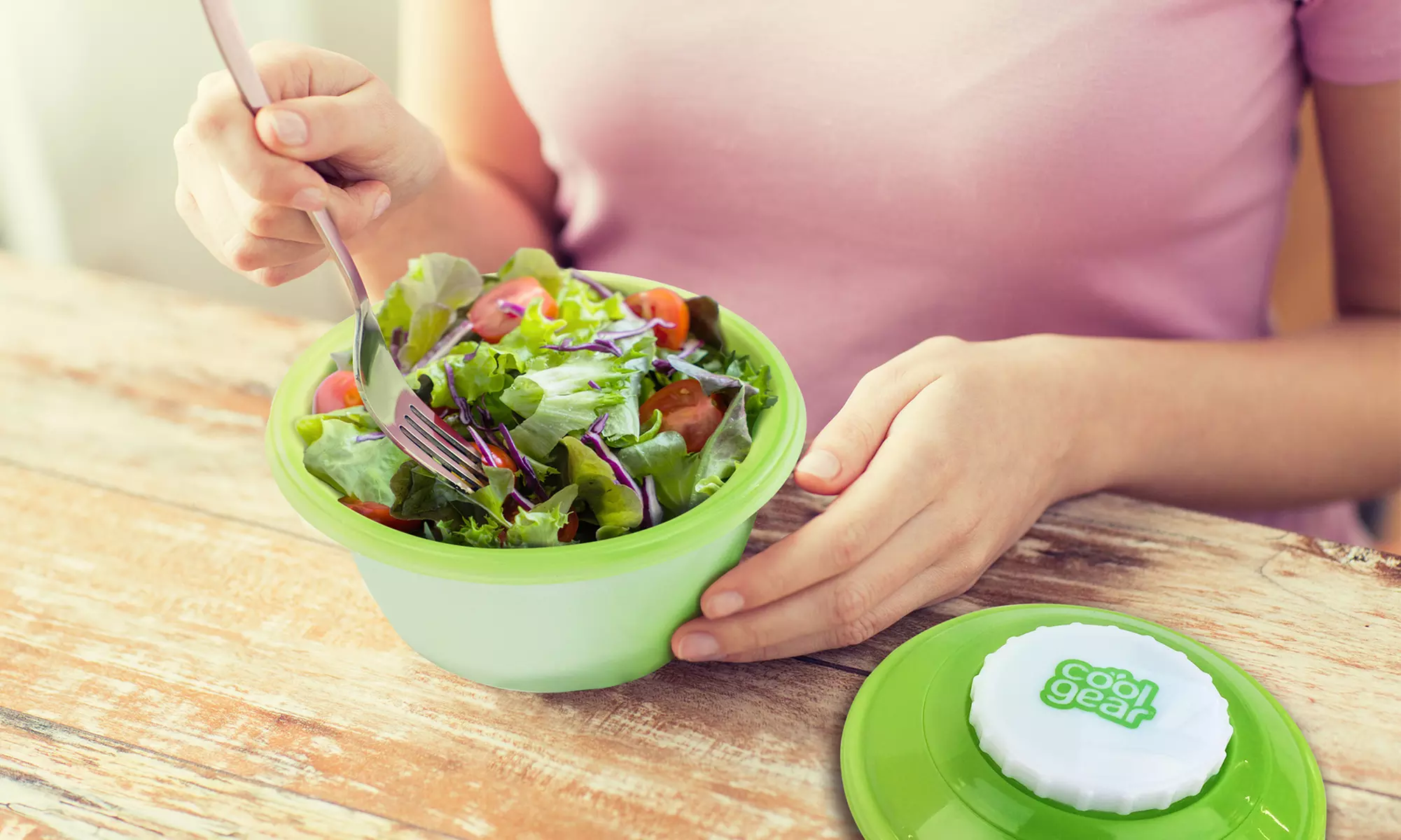 Cool Gear EZ Freeze Salad Container - Primary Image