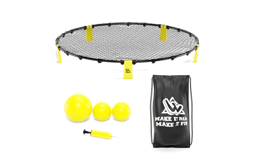 Image 1: Set de smashball avec 3 ballons, pompe et sac de transport de JT2D