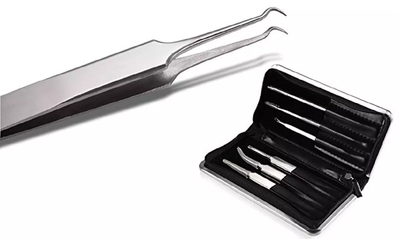 Blackhead and Acne Extractor Kit with Case (6-Piece) - Second Medium